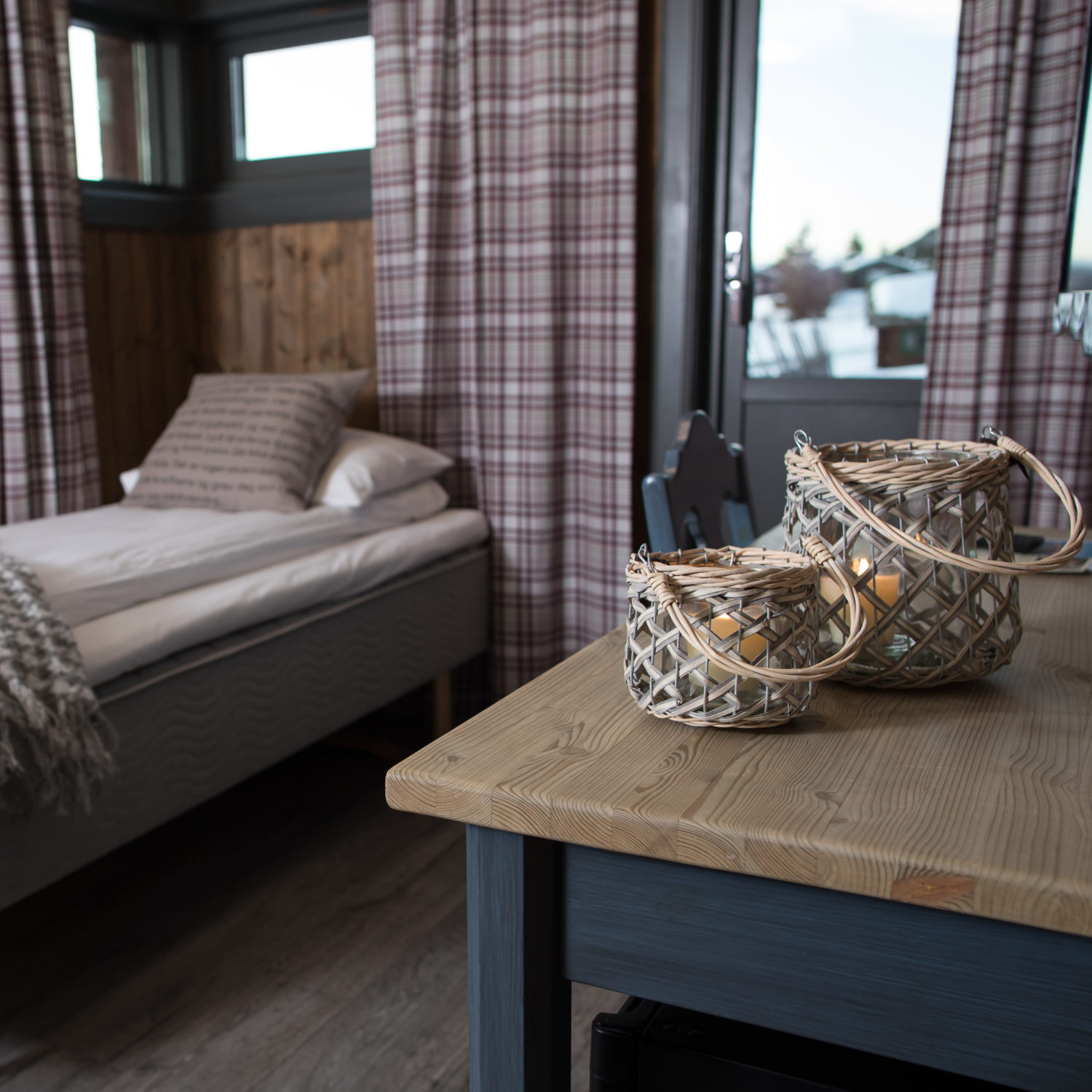 Interiør hotellrom | Spidsbergseter Resort Rondane