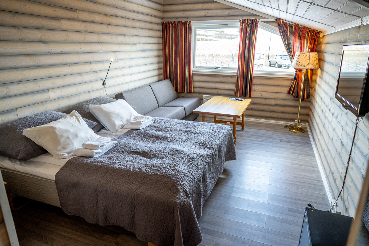 Dobbeltrom med sovesofa | Spidsbergseter Resort Rondane